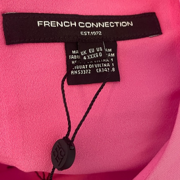 New French Connection Taffeta Fit & Flare Dress size 0 - Picture 12 of 13